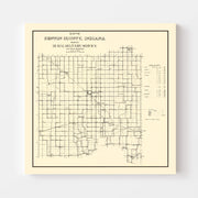 map of Benton County