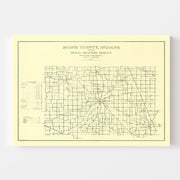 map of Boone County