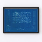 Boone County Vintage Map 1936