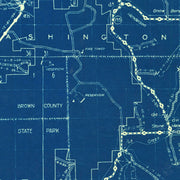 old Brown County map