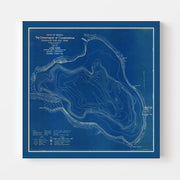 map of Gage Lake