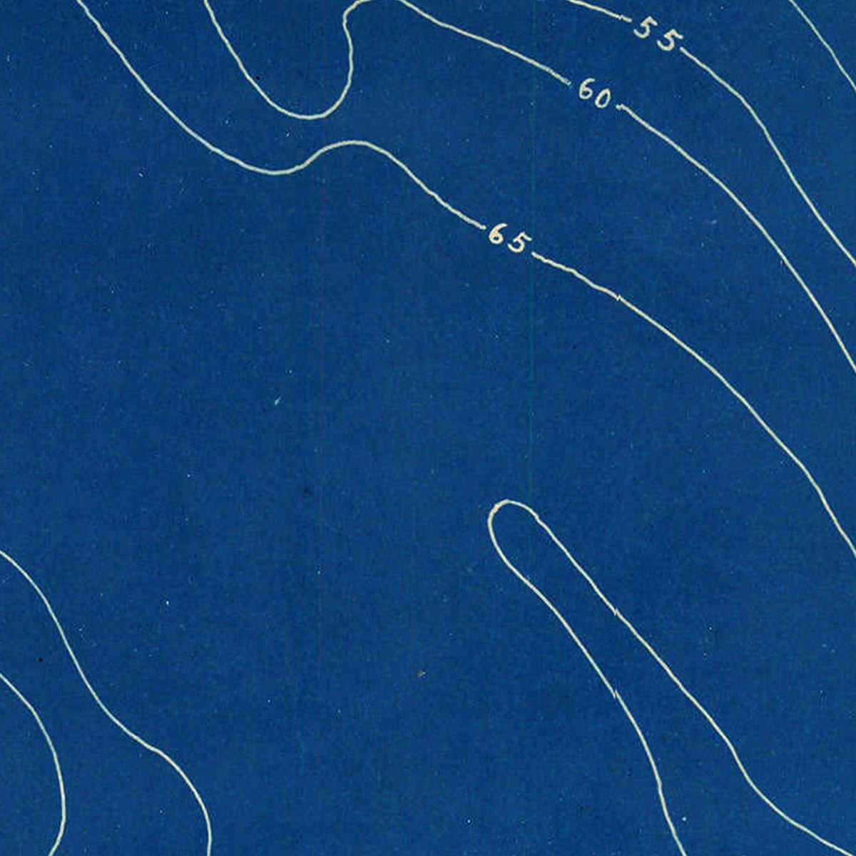 Restored historic details from the 1923 body of water map of County, Indiana