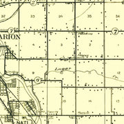 old Grant County map