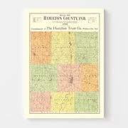 map of Hamilton Coun