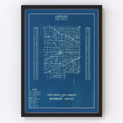 Hendricks County Vintage Map 1936