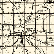old Henry County map
