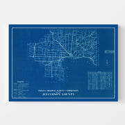 map of Jefferson Cou