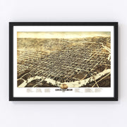 Wilmington Vintage Map 1874