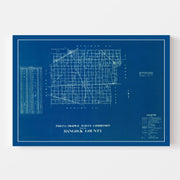 map of Hancock Count