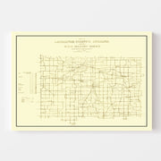 map of LaGrange Coun