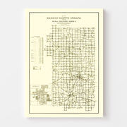 map of Madison Count