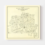 map of Morgan County