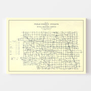 map of Noble County
