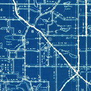 old Noble County map