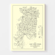 map of Posey County