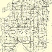 old Posey County map