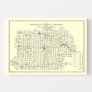 map of Randolph Coun