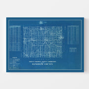 map of Randolph Coun