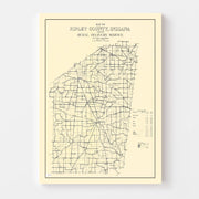 map of Ripley County