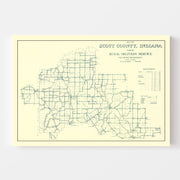 map of Scott County