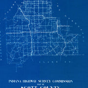 old Scott County map