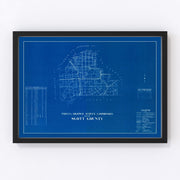 Scott County Vintage Map 1936