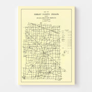 map of Shelby County