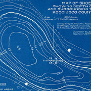 old Shoe Lake map