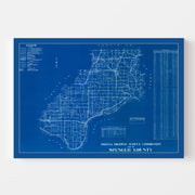 map of Spencer Count