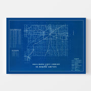 map of St. Joseph Co