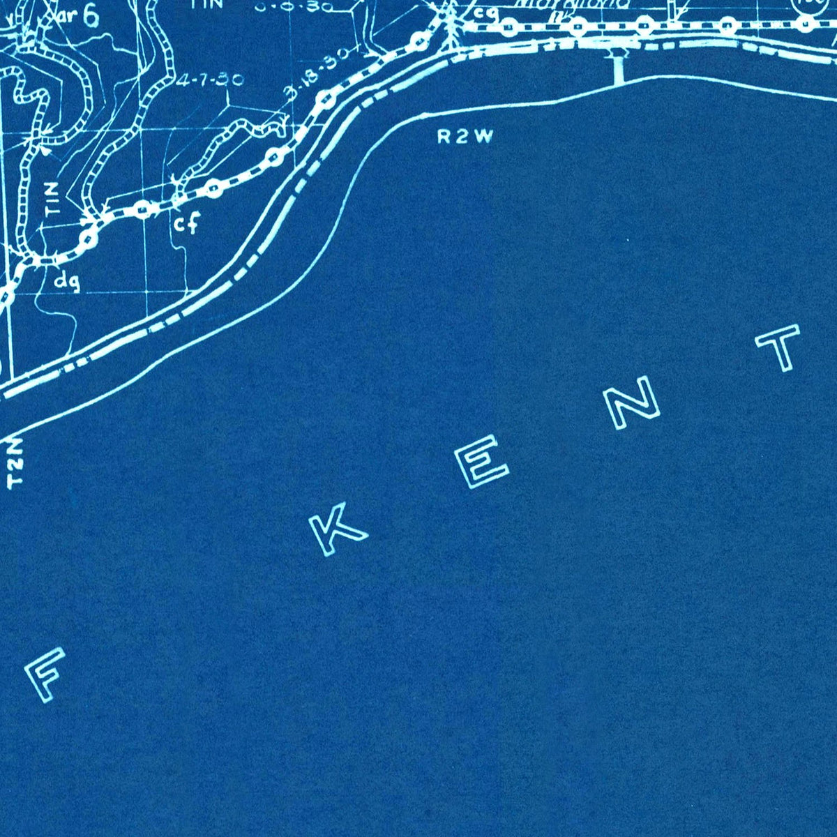 Restored historic details from the 1936 county map of Switzerland County, Indiana