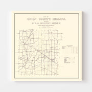 map of Union County
