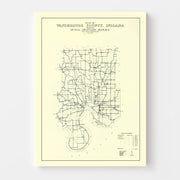 map of Vanderburgh C