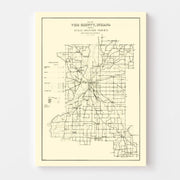map of Vigo County