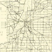 old Vigo County map