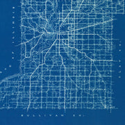 old Vigo County map