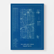 map of Wabash County