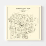 map of Washington Co