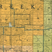 old White County map