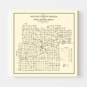 map of Whitley Count