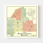 map of Scott County