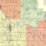 old Scott County map