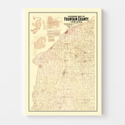 map of Fountain Coun