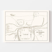 map of Fort Richards