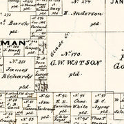 old Wood County map