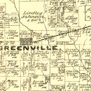 old Hunt County map