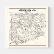 map of Johnson Count