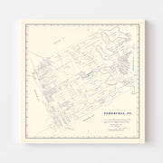 map of Somervell Cou
