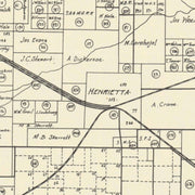 old Clay County map