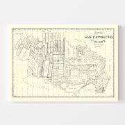 map of San Patricio 